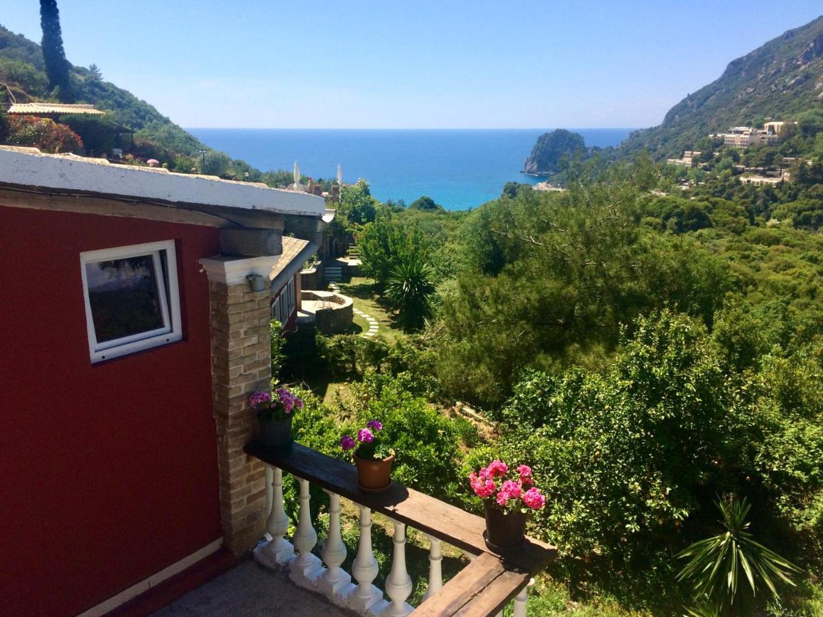Ermones Odyssesas Bungalow Vátos エクステリア 写真